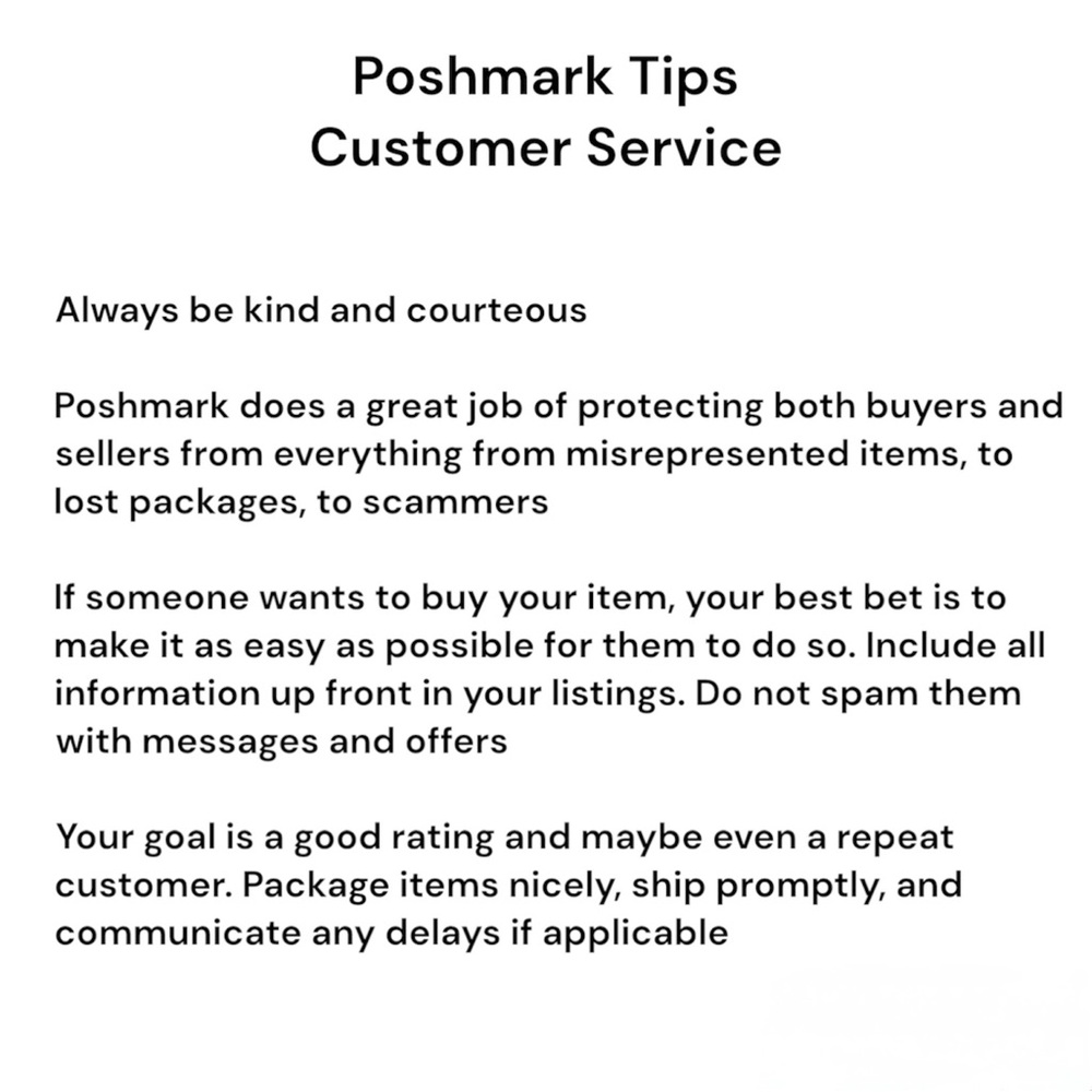 Poshmark Tips and Tricks - Picture 6 of 12